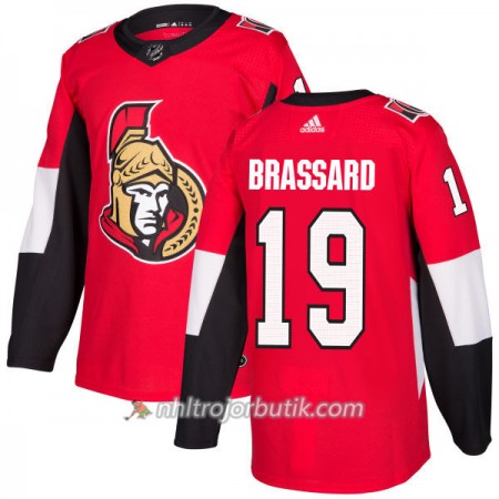 Män Ishockey Ottawa Senators Tröja Derick Brassard 19 Adidas 2017-2018 Röd Authentic